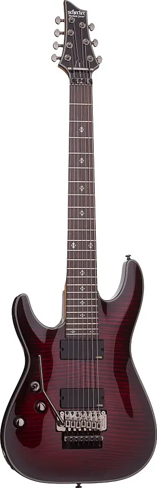 Damien Elite 7 FR LH (2014) by Schecter