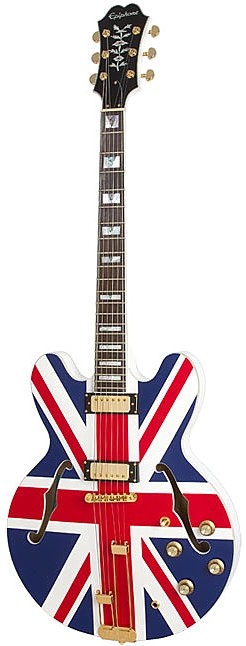 2014 limited Edition Union Jack Sheraton Outfit by Epiphone