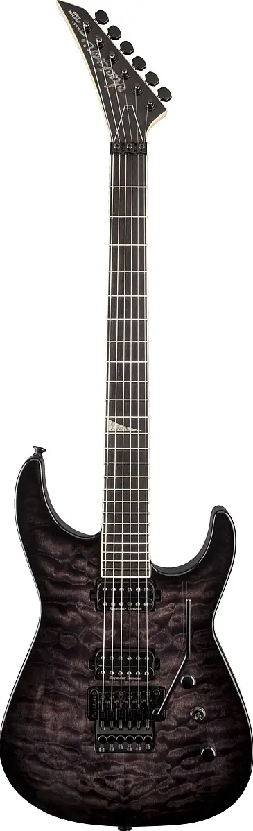 JCS Special Edition Soloist SL2Q Transparent Black by Jackson