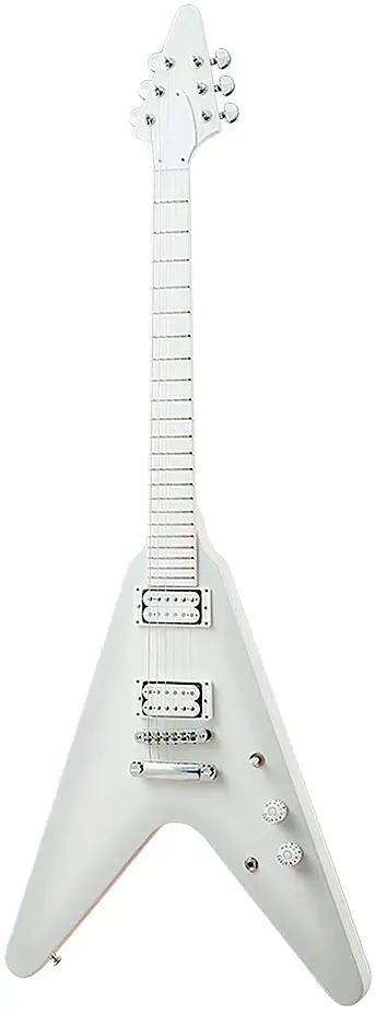 Brendon Small Snow Falcon Flying V by Gibson