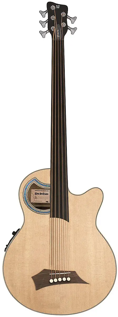 Rockbass Alien Deluxe 5 Fretless by Warwick