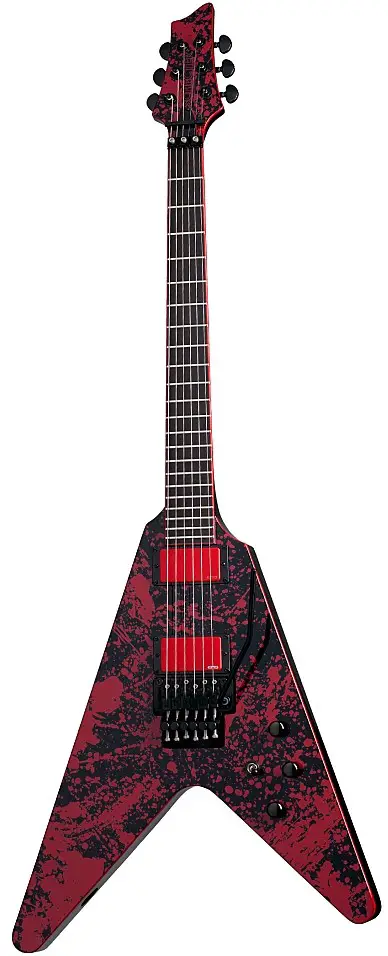 V-1 FR Blood Splatter by Schecter