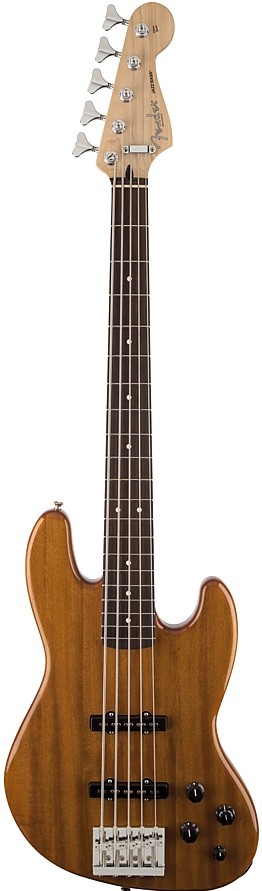 Deluxe Active Jazz Bass V Okoume by Fender