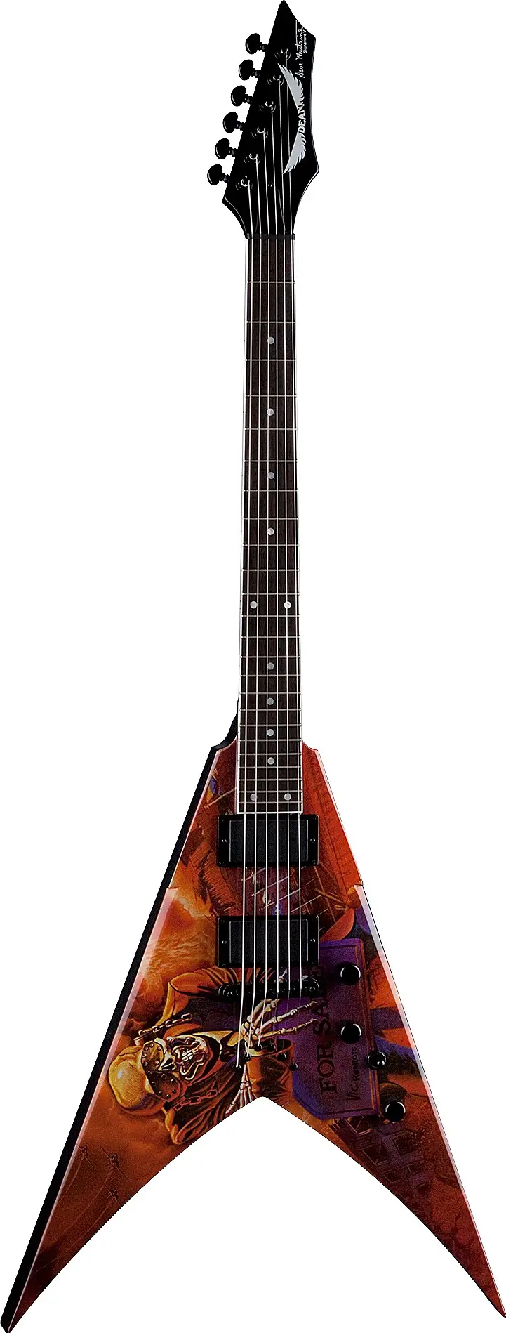 V Dave Mustaine Peace Sells by Dean