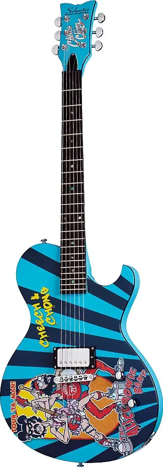 Special Edition Solo-6 Cheech & Chong Alice Bowie Guitar by Schecter