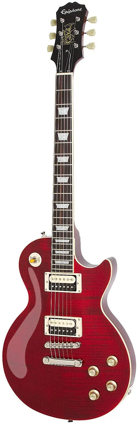 Limited Edition Slash Rosso Corsa Les Paul Standard Outfit by Epiphone