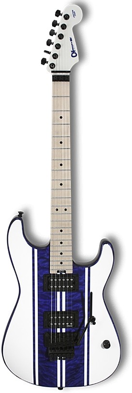 Custom Shop San Dimas Quilt Maple Racing Stripe by Charvel