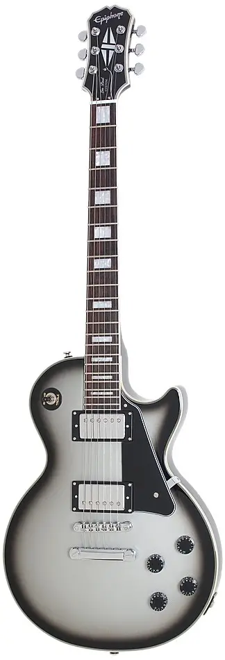 Ltd Ed Les Paul Custom Silverburst by Epiphone