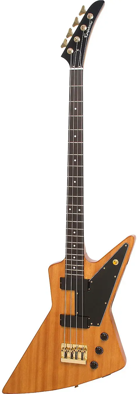 Ltd Ed Korina Explorer Bass by Epiphone