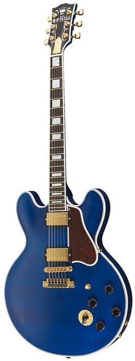 B.B. King Lucille Gem Series Sapphire by Gibson Custom