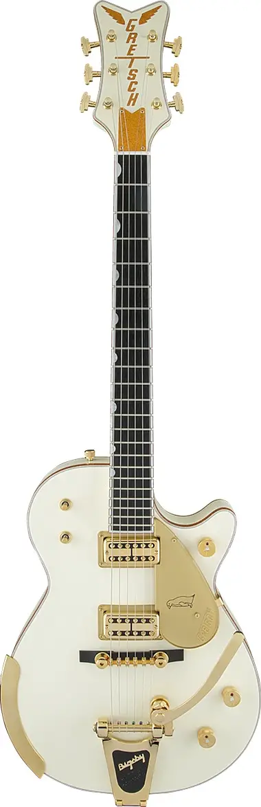 G6134T-58 Vintage Select ’58 Penguin™ with Bigsby®, TV Jones®, Vintage White by Gretsch Guitars