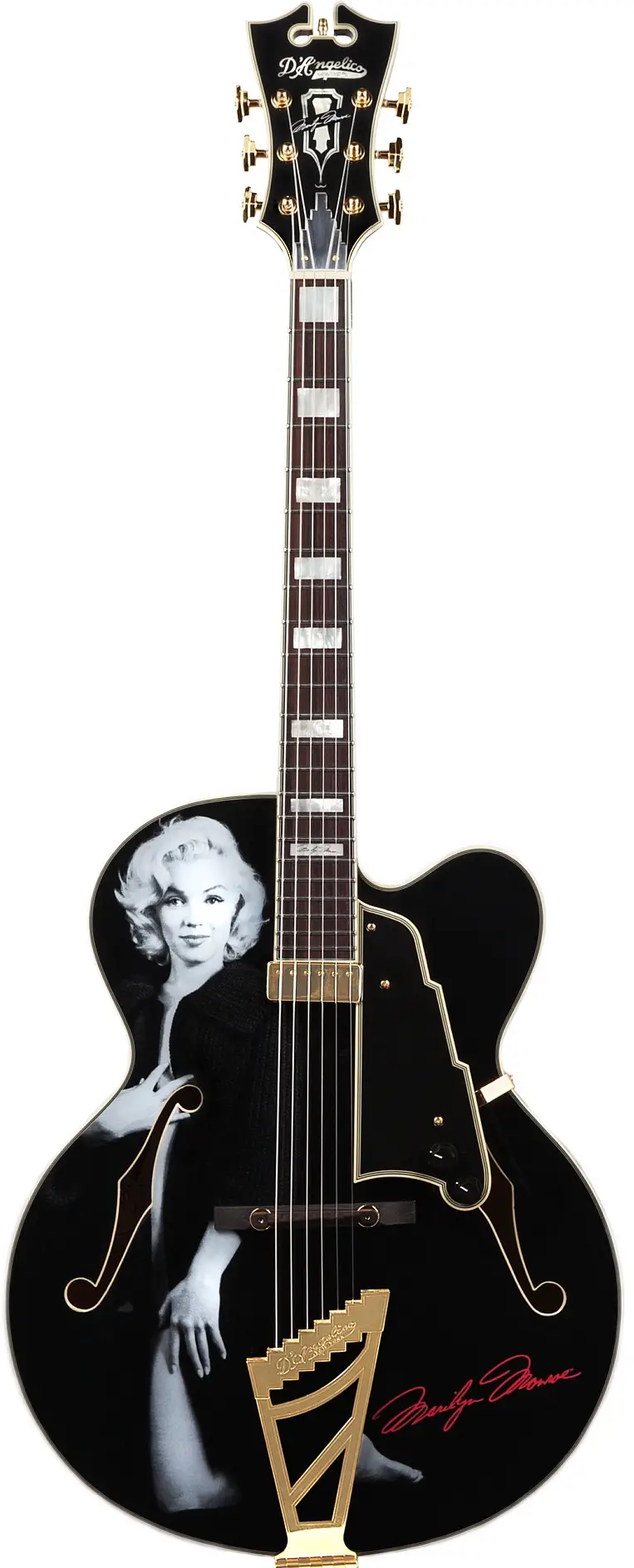 Excel Marilyn Monroe EXL-1 by D`Angelico Guitars