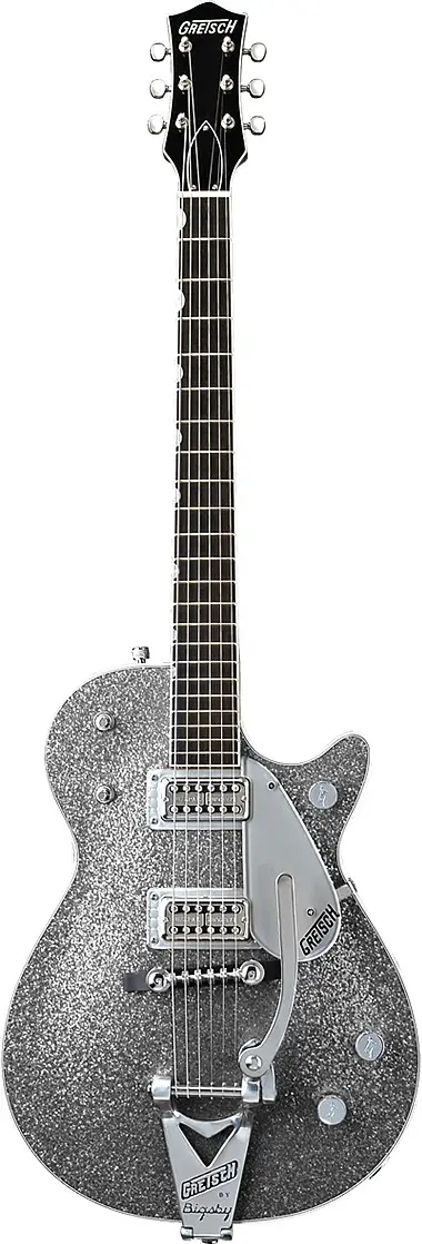 G6129T Silver Jet w/Bigsby, Ebony Fingerboard by Gretsch Guitars