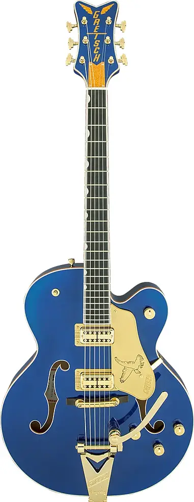 G6136T Limited Edition Falcon w/String-Thru Bigsby, Azure Metallic by Gretsch Guitars