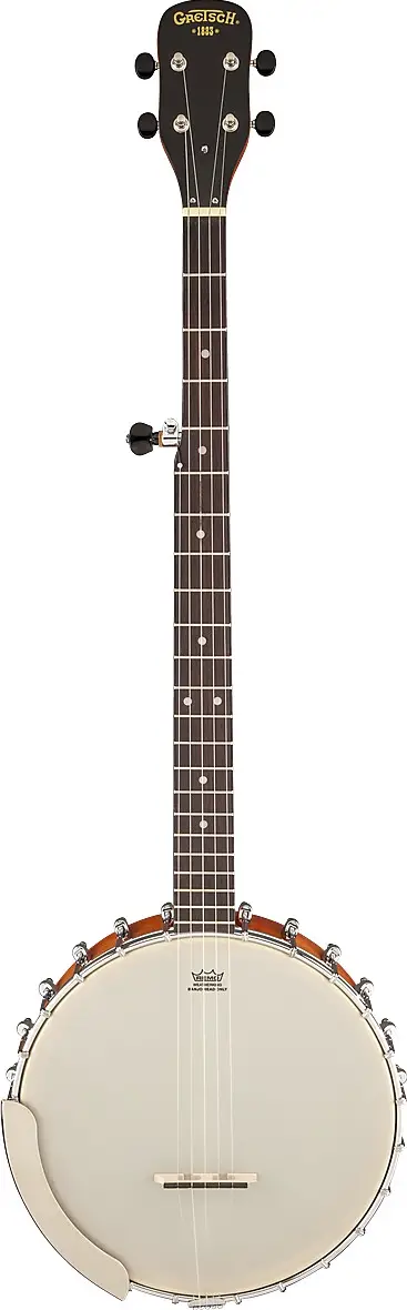 G9450 Dixie 5-String Open-Back Banjo, Long Scale, Rolled Brass Tone-Ring by Gretsch Guitars