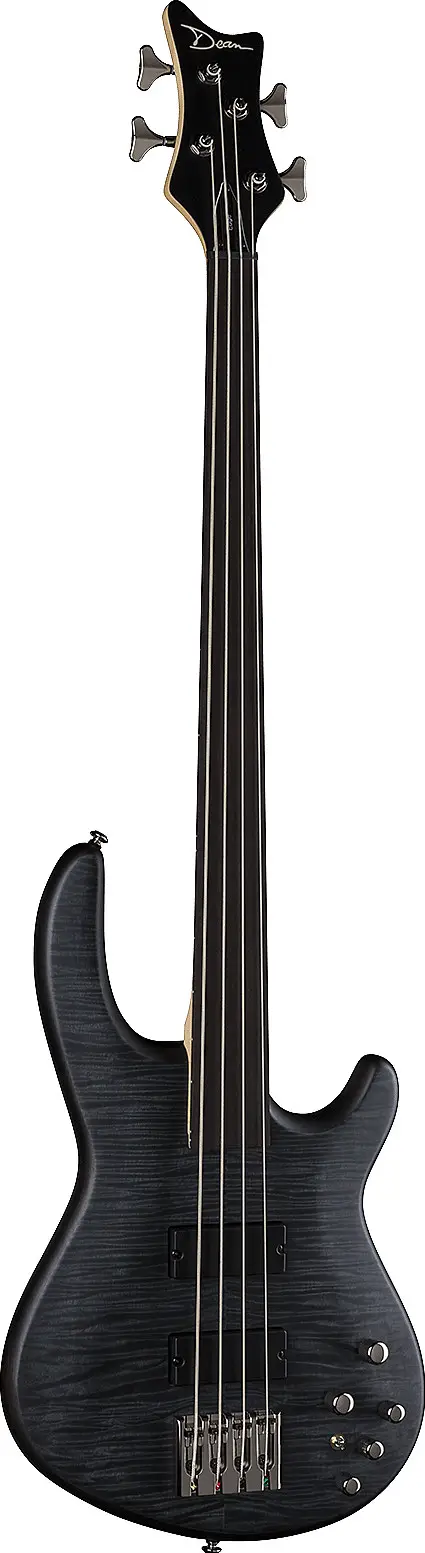 Edge 4 Flame Top Fretless by Dean