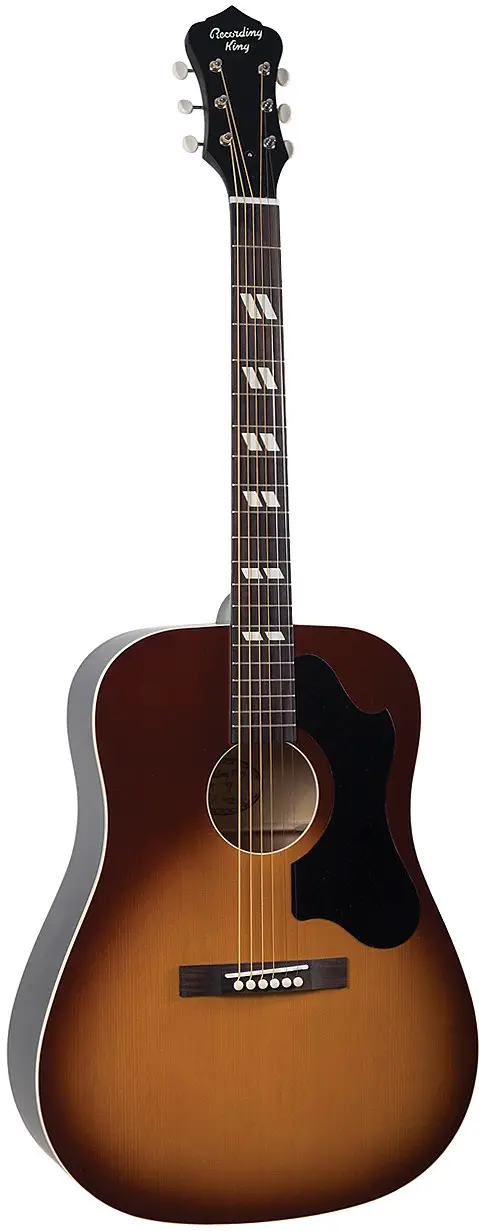 RDS-7 Recording King Dirty 30`s Series 7 Dreadnought Acoustic Guitar by Recording King
