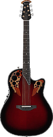 Custom Elite Super Shallow C1868LX-BCB by Ovation