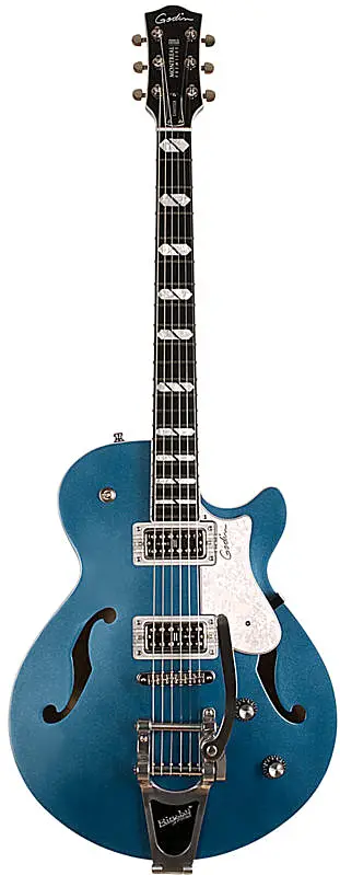 Montreal Premiere LTD Desert Blue w/TV Jones & Bigsby by Godin