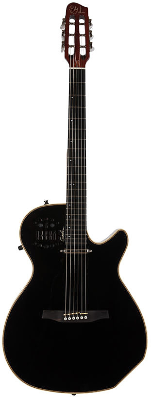 Multiac Steel Spectrum Black HG by Godin