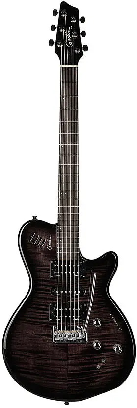 xTSA Trans Black Flame by Godin