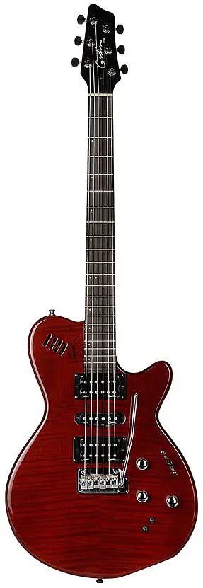 xTSA Dark Trans Red Flame by Godin