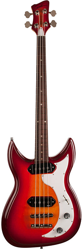 Dorchester 4 String Solid Body Bass Cherry Burst RN by Godin