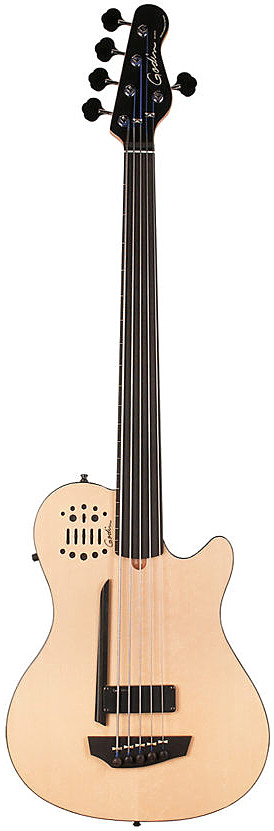 A5 Bass Ultra Natural SG Fretless EN SA by Godin