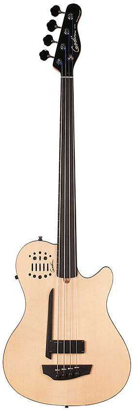 A4 Bass Ultra Natural SG Fretless EN SA by Godin