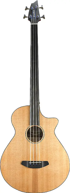 2018 Solo Jumbo Fretless Bass CE by Breedlove