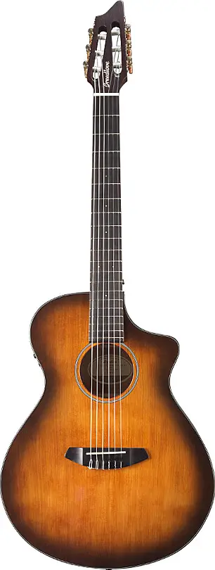 Discovery Concert Satin Bourbon Nylon CE by Breedlove