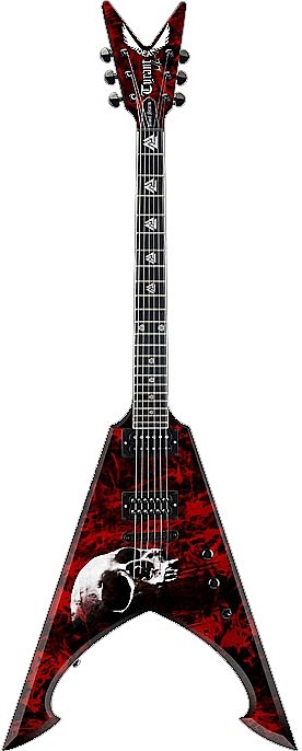 Michael Amott sig. Tyrant Bloodstorm by Dean