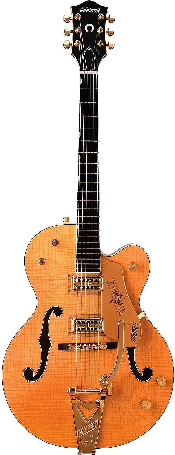 G6120AM Chet Atkins Hollow Body Flame Maple Top by Gretsch Guitars
