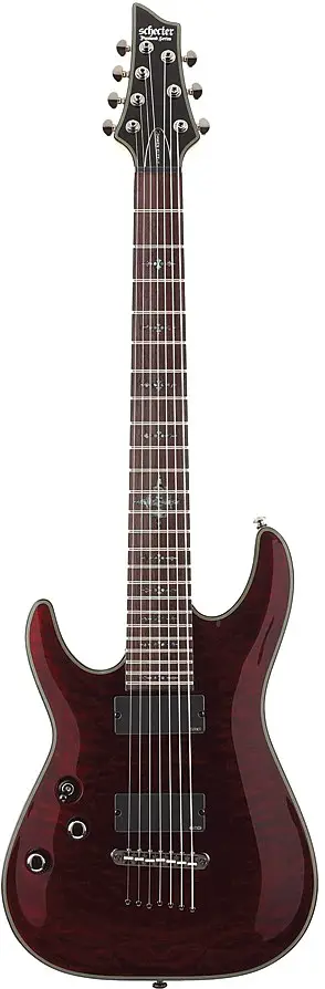 Damien Elite 7 Left Handed by Schecter