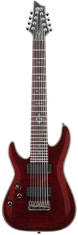 Damien Elite 8 Left Handed by Schecter