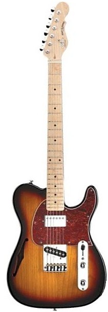 Tribute ASAT Classic Bluesboy Semi-Hollow by G&L