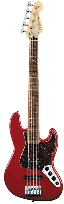 Deluxe Active Jazz Bass V by Fender
