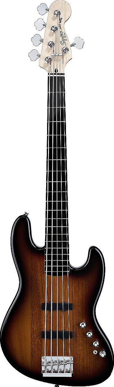 Deluxe Jazz Bass V Active by Squier by Fender