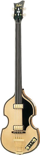 5000/1 Deluxe Fretless by Hofner