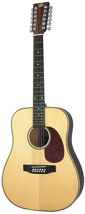 Herringbone 12-String Acoustic by Rogue