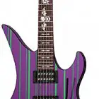 Schecter Syn Custom Purple/Green