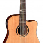 Luna Wabi Sabi 12-String A/E - Solid Spruce Top