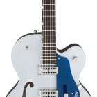 G6118T Player`s Edition Anniversary™ With String-Thru Bigsby®, Filter`Tron™  Pickups, 2-Tone Iridium Silver/Azure Metallic