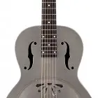 Gretsch Guitars G9201 Honey Dipper Round-Neck, Brass Body Biscuit Cone Resonator Guitar