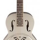 Gretsch Guitars G9231 Bobtail Steel Square-Neck A.E. Steel Body Spider Cone Resonator Guitar, Fishman Nashville Resonator Pickup