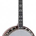 RK-ELITE-85 Recording King Flamed Maple Resonator Banjo