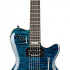 Godin LGXT Trans Blue Flame AAA