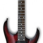 Dark Wine Red Burst