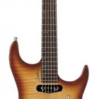 Natural Burst Flame High Gloss Rosewood Fretboard