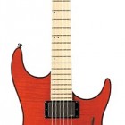 Trans Red Flame Maple Fretboard